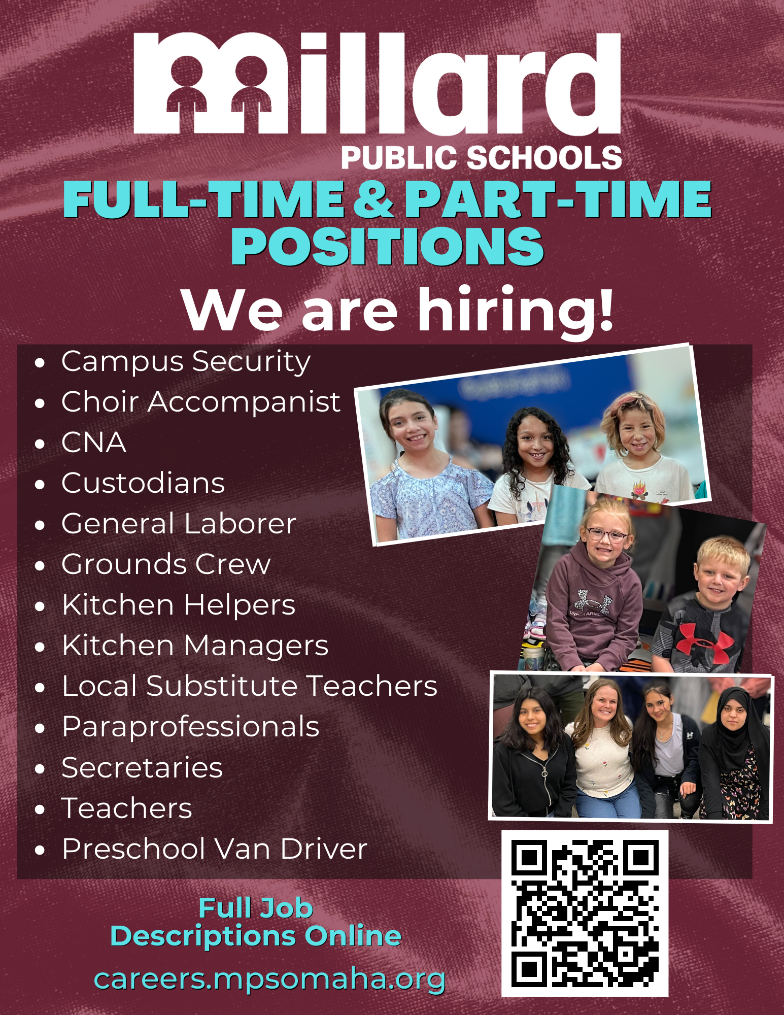 We're Hiring!
