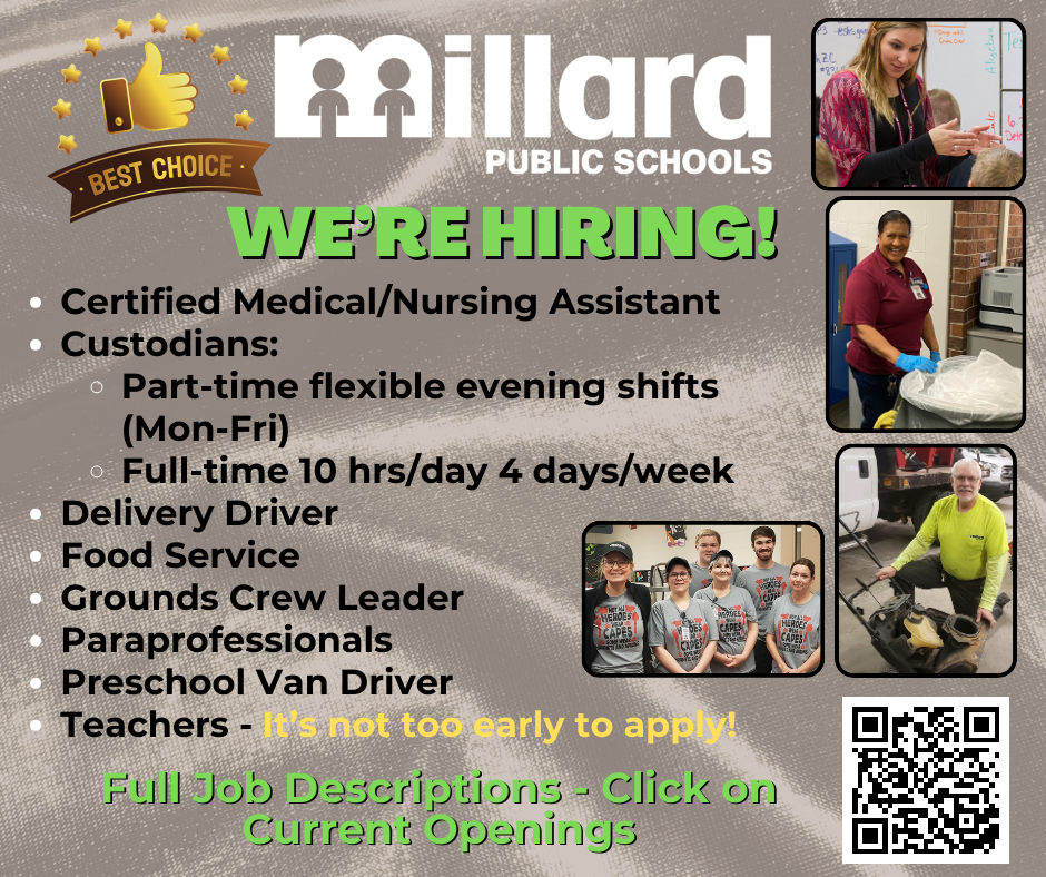 We're Hiring!