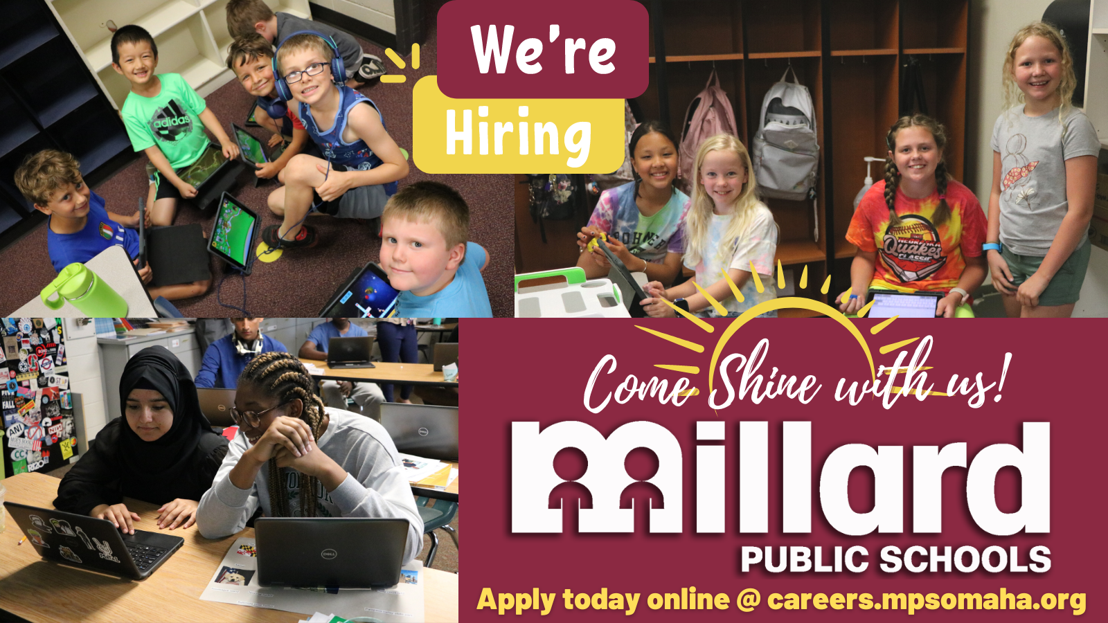 We're Hiring!