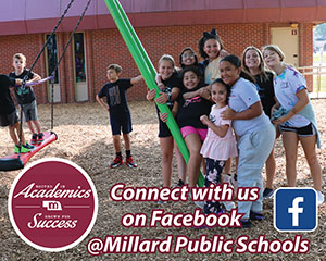 Follow Millard Public Schools on Facebook