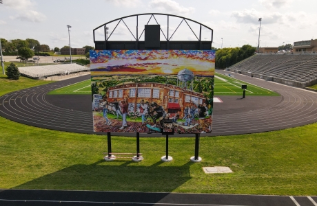 Millard Mural Triumph of Youth