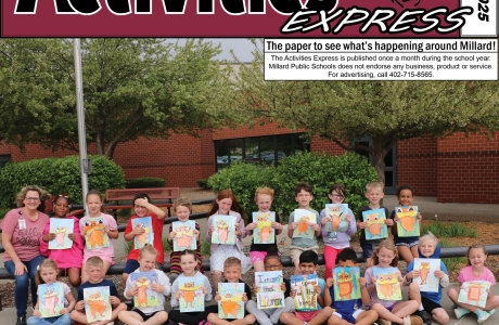 Summer cover of the Activities Express