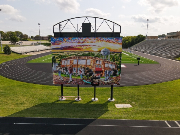 Millard Mural Triumph of Youth