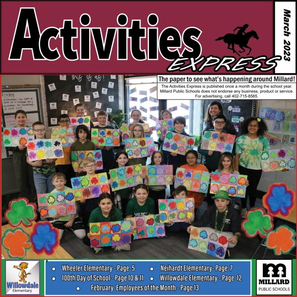 March Activities Express Cover Page