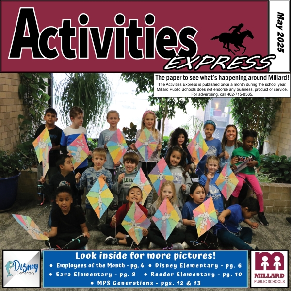 May cover of the Activities Express