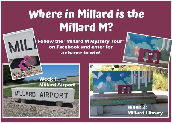 Pictures of Millard M Mystery at two locations