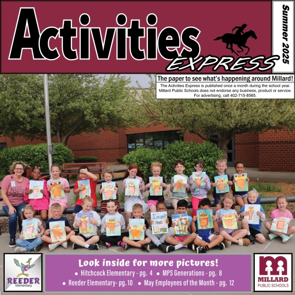 Summer cover of the Activities Express