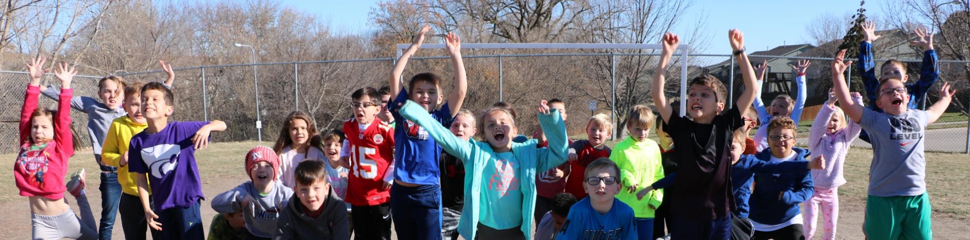 Students at playground