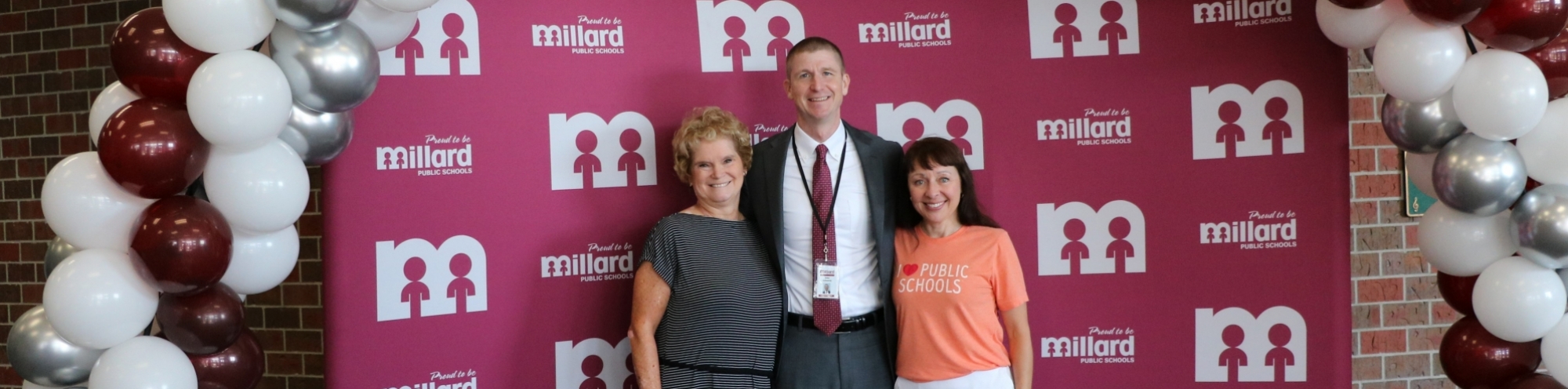 Dr. Schwartz with Board Pres, Stacy Jolley and Vice Pres, Linda Poole