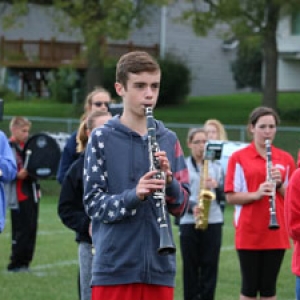 Marching band practice