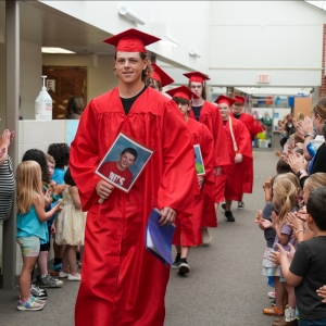 Rockwell Elementary senior parade
