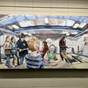 bryan lunchroom mural